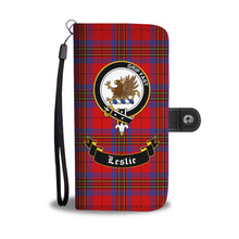 Load image into Gallery viewer, Tartan Wallet Case - Leslie Clan | Over 500 Tartans and 300 Clans | Love Scotland