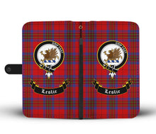 Load image into Gallery viewer, Tartan Wallet Case - Leslie Clan | Over 500 Tartans and 300 Clans | Love Scotland