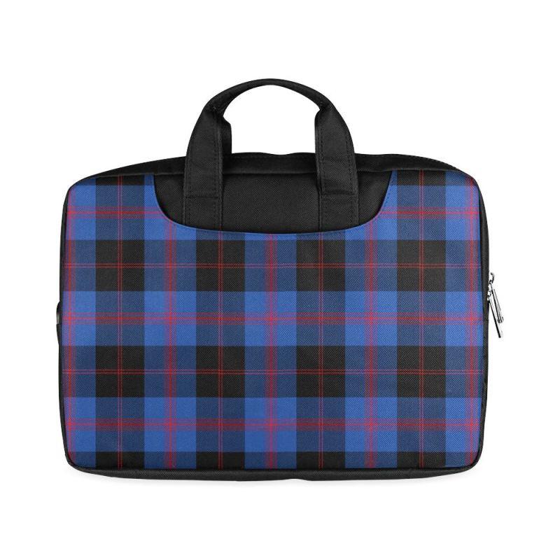 Angus Modern Tartan Laptop Waterproof Bag S1 One Size / 13 - Twin Sides Bags