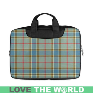 Balfour Blue Tartan Laptop Waterproof Bag S1 One Size / 15 - Two Sides Bags