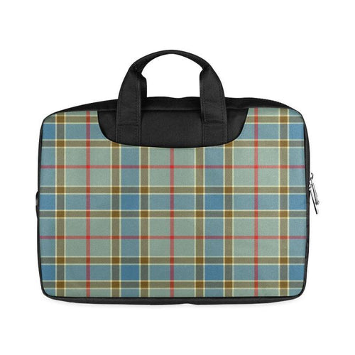 Balfour Blue Tartan Laptop Waterproof Bag S1 One Size / 15 - Two Sides Bags