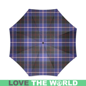 Dunlop Modern Tartan Foldable Umbrella W8 Umbrellas