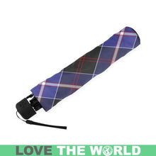 Load image into Gallery viewer, Dunlop Modern Tartan Foldable Umbrella W8 Umbrellas
