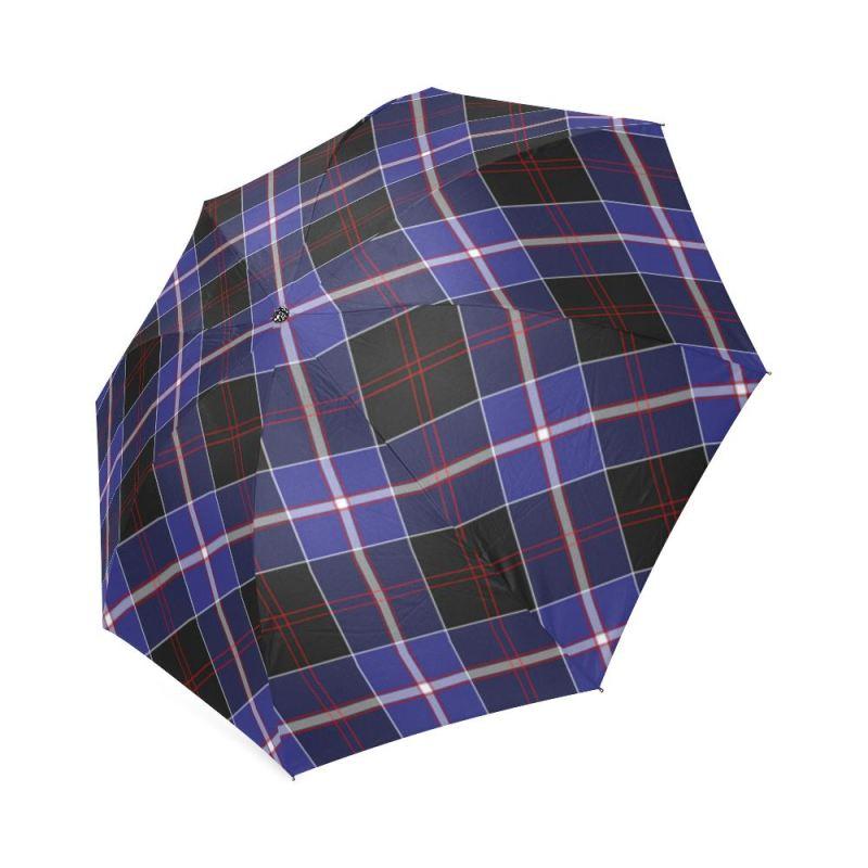 Dunlop Modern Tartan Foldable Umbrella W8 Umbrellas
