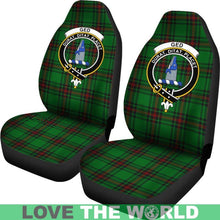 Load image into Gallery viewer, Ged Clan Badges Tartan Car Seat Cover Ha5