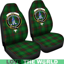 Load image into Gallery viewer, Ged Clan Badges Tartan Car Seat Cover Ha5