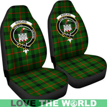 Load image into Gallery viewer, Kincaid Clan Badges Tartan Car Seat Cover Ha5