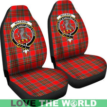 Load image into Gallery viewer, Macbain Clan Badges Tartan Car Seat Cover Ha5