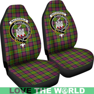 Macdonald Clan Badges Tartan Car Seat Cover Ha5