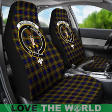 Load image into Gallery viewer, Maclellan Clan Badges Tartan Car Seat Cover Ha5