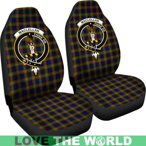 Maclellan Clan Badges Tartan Car Seat Cover Ha5