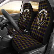 Load image into Gallery viewer, Maclellan Tartan Car Seat Cover - Clan Badge 