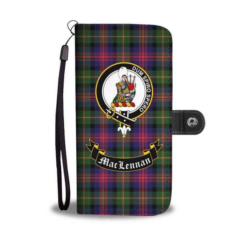 Tartan Wallet Case - Maclennan Clan | Over 500 Tartans and 300 Clans | Love Scotland