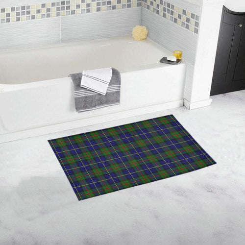 Macleod Of Harris Modern Tartan Bath Rug A9 One Size / 16X 28 Rugs