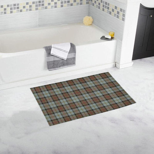 Macleod Of Harris Weathered Tartan Bath Rug A9 One Size / 16X 28 Rugs
