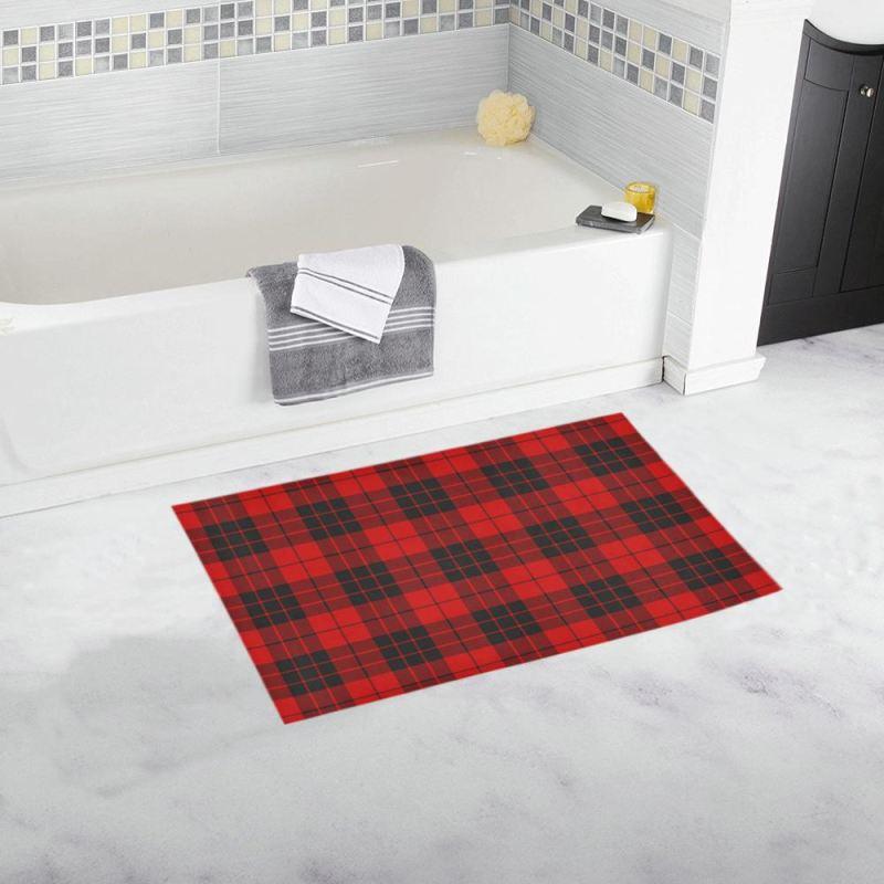 Macleod Of Raasay Tartan Bath Rug A9 One Size / 16X 28 Rugs