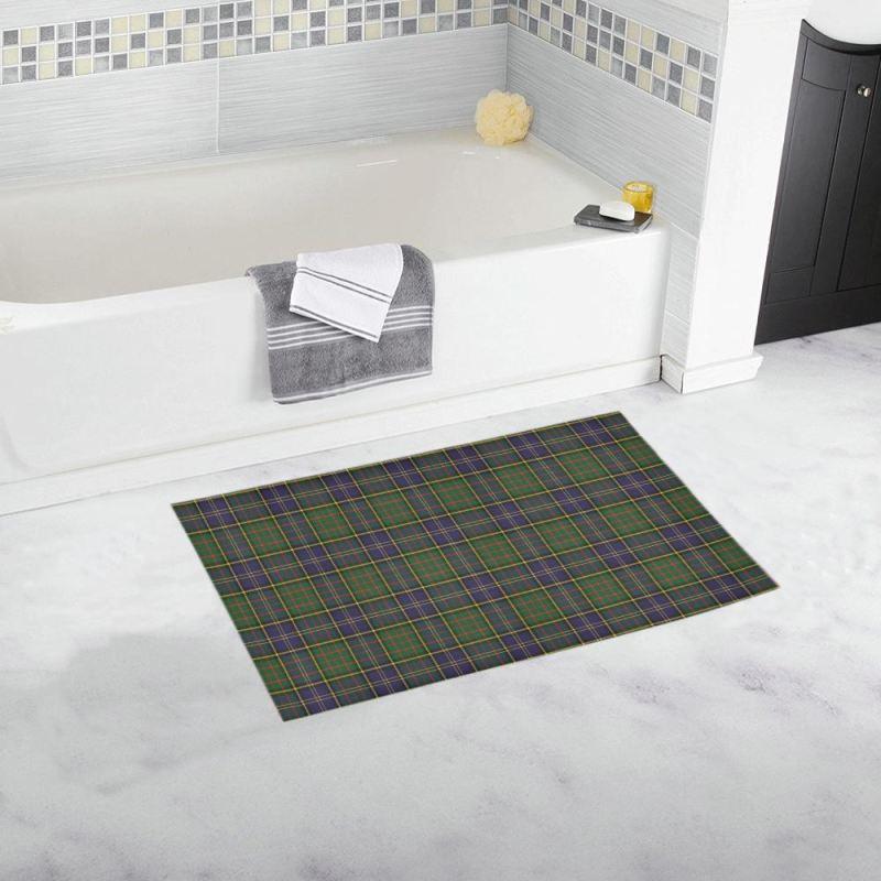Macmillan Hunting Modern Tartan Bath Rug A9 One Size / 16X 28 Rugs