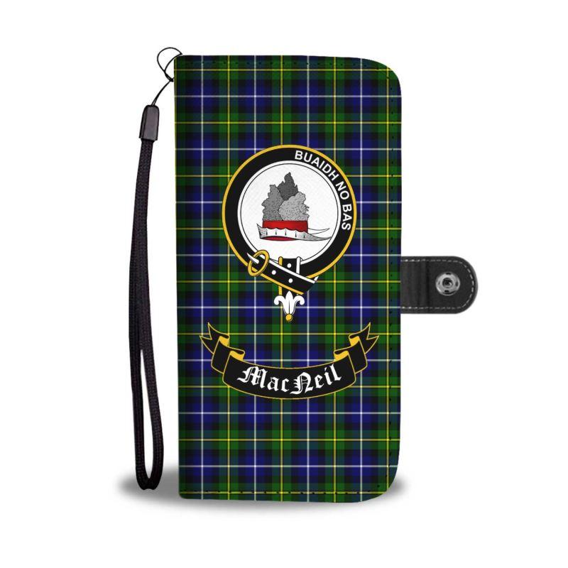 Tartan Wallet Case - Macneill Of Barra Clan | Over 500 Tartans and 300 Clans | Love Scotland