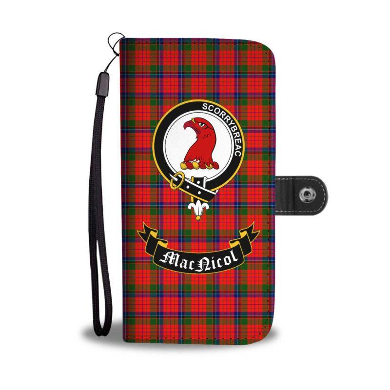Tartan Wallet Case - Macnicol Clan | Over 500 Tartans and 300 Clans | Love Scotland