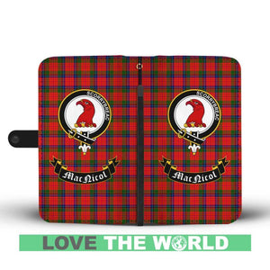 Tartan Wallet Case - Macnicol Clan | Over 500 Tartans and 300 Clans | Love Scotland