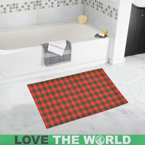Macphee Modern Tartan Bath Rug Dt8 One Size / 16X 28 Rugs