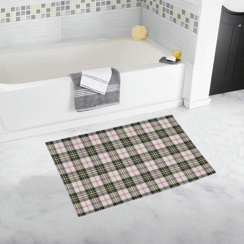 Macpherson Dress Ancient Tartan Bath Rug A9 One Size / 20X 32 Rugs