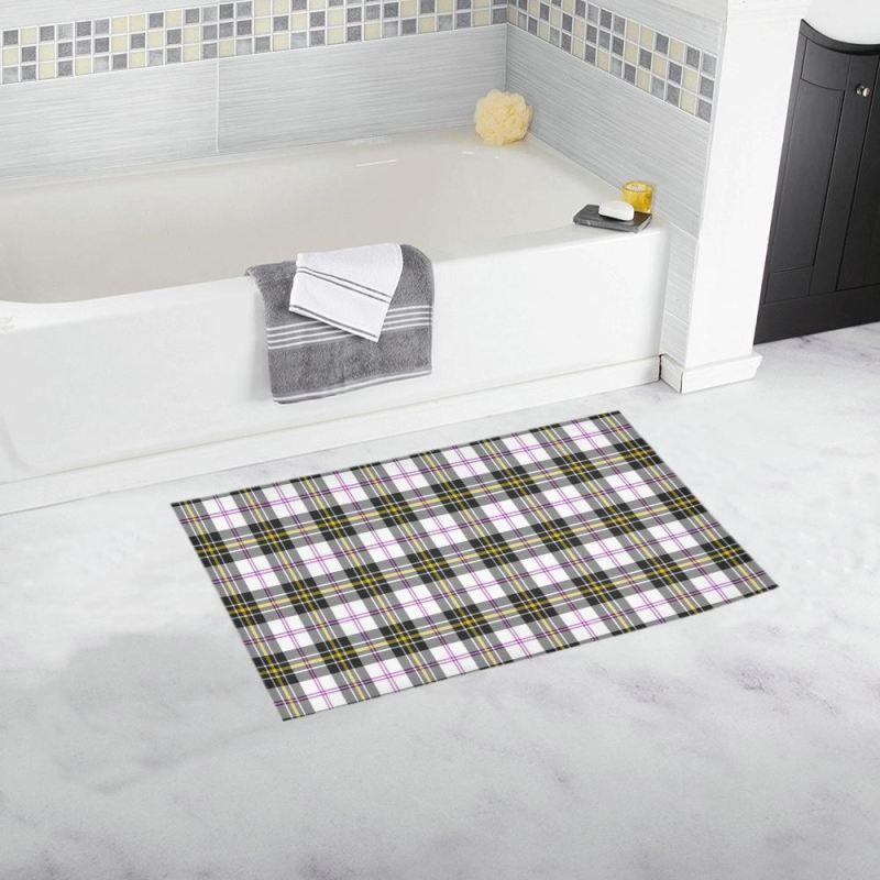 Macpherson Dress Modern Tartan Bath Rug A9 One Size / 16X 28 Rugs