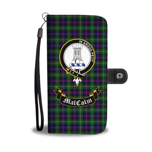 Tartan Wallet Case - Malcolm Clan | Over 500 Tartans and 300 Clans | Love Scotland