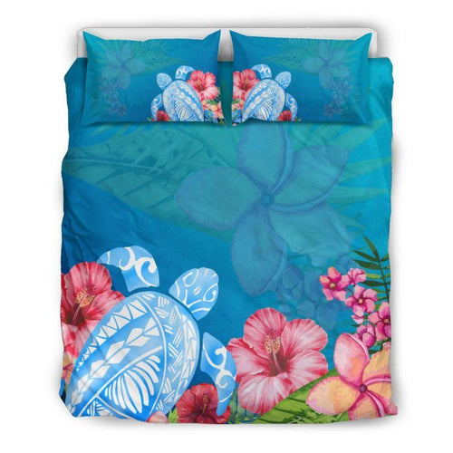 Polynesian Turtle Bedding Set Bedding Set - Black Black / Queen/full Sets - Hawaii Polynesian Turtle And Hibiscus - Hawaiian Bedding Set - Turtle Bedding Set - Polynesian Bedding Set - Hawaiian Polynesian - Hawaiian Turtle - Hawaii Hibiscus - Hawaii Symbols