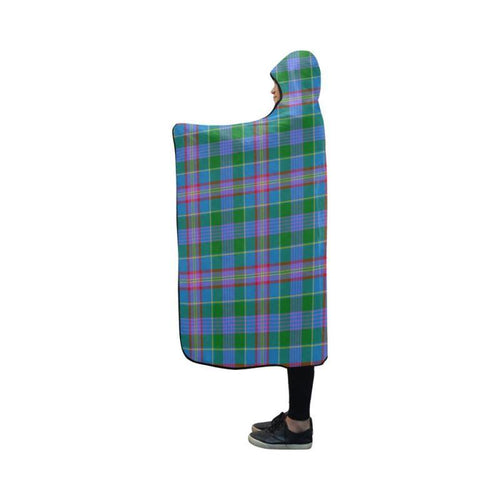 Ralston Tartan Hooded Blanket - M One Size / Hooded Blanket 50X40 Blankets
